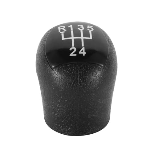 Schaltknäufe Für Twingo Für Scenic Für Megane Laguna Kangoo Für Clio II 2 MK2 172 18 Für Logan ABS Auto Schaltknauf Hebel Shifter Stick(Black) von KUNYOS