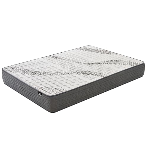 KUO Dream - DreamFlex Matratze | Viskoelastisch | Ergonomisch & Atmungsaktiv | Sommer-/Winterseite | Höhe 23 cm | Lendenwirbelstütze, 90 x 190 cm von KUO