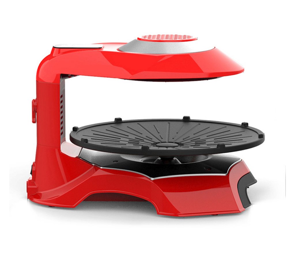 KUPU Elektrogrill Rauchfreier Infrarot Elektrogrill mit 360° Drehfunktion, 1390 W, Tischgrill mit LCD-Touchscreen, Antihaftplatte, leicht zu reinigen KUPU Elektrogrill Rauchfreier Infrarot Elektrogrill mit 360° Drehfunktion, 1390 W, Tischgrill mit LCD-Touchscreen, Antihaftplatte, leicht zu reinigen von KUPU