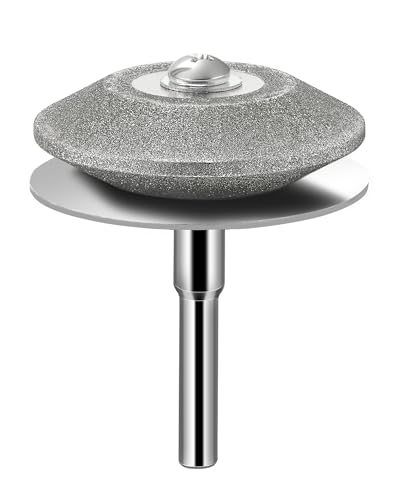 KURSTOL Diamant Schärfer für Rasenmäher Messerschärfer - Gartengeräte Schärfer, Schärfer für Stumpfe Klingen für die Meisten Bohrmaschinen Handbohrer (120er Körnung) von KURSTOL