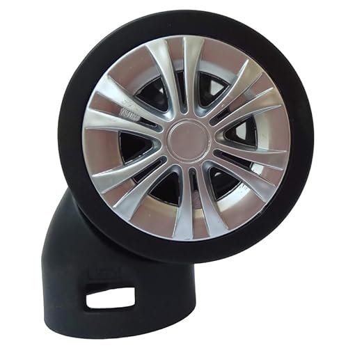 Gepäck Koffer Räder,Koffer Räder Koffer Gepäck Ersatzzubehör Demontierbare Abnehmbare Universal-Räder Plug-In abnehmbare Radscheibe Reparaturteile (Color : CL01-1Pair-2Wheels) von KURTIK
