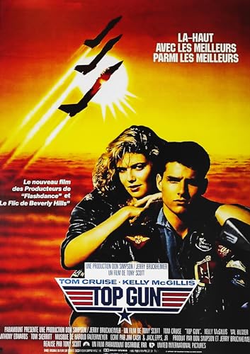 KUSTOM ART Dekorative Wandposter Serie Poster Promi-Filme Top Gun Tom Cruise Kunstdruck auf beschichtetem Papier 42 x 30 cm Ohne Rahmen von KUSTOM ART