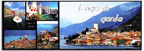 KUSTOM ART Magnet (Magnet) Serie Touristische Orte Gardasee 13 x 4,5 cm eine nette Geschenkidee von KUSTOM ART