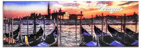 KUSTOM ART Magnet (Magnet) Serie Touristische Orte Venezia 13 x 4,5 cm eine nette Geschenkidee von KUSTOM ART