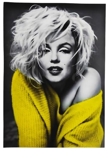 KUSTOM ART Marilyn Monroe Poster Poster Hollywood Star Serie Kunstdruck auf beschichtetem Papier 42 x 30 cm Kein Rahmen von KUSTOM ART