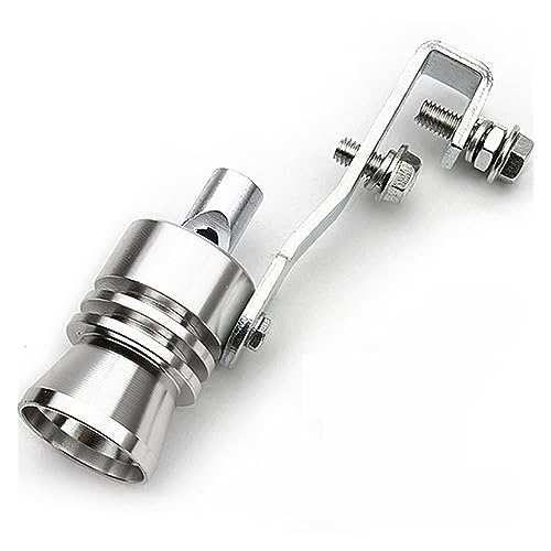 KUVIEZ Auspuff Endrohr Universal Auto Größe S 18mm Turbo Sound-Whistle Schalldämpfer Auspuffrohr Auto Blow-Off Ventil Simulator Für Alle Autos Zubehör Auto Auspuffrohr Endrohr von KUVIEZ