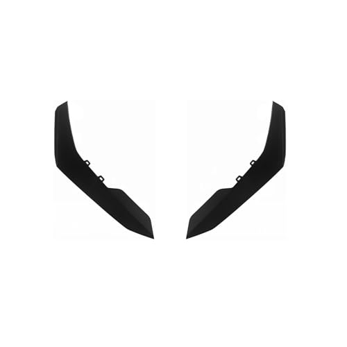 KUVIEZ Diffusor Protector Guard 2 Stück Auto-Frontstoßstangen-Eckseitensplitter-Canards-Tauchflugzeuge Für Chevrolet Camaro 2016-2023 Stoßstangen-Bodykit PP 1LE. Frontspoiler Lippe von KUVIEZ