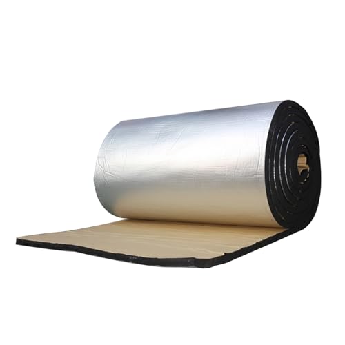 Motorhaube Schallschutzmatte Auto Auto LKW Firewall Wärme Sound Aner Isolierung Matte 10mm 500x2000mm 20〃x79〃 von KUVIEZ