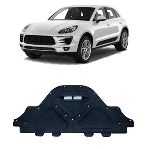 Motorhaube Schallschutzmatte Für Macan 95B 2014 2015 2016 2017 2018 2019 2020 2021 2022 2023 2024 Schallschutzmatte Zubehör Fronthaube Motor(2014-2017) von KUVIEZ