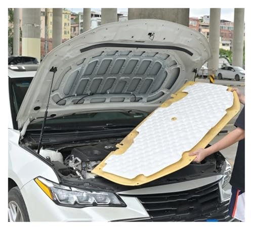 Motorhaube Schallschutzmatte Für Toyota Für Camry 2018 2019 2020 2021 2022 2023 2024 Auto Motorhaube Schallschutz Pad Schalldichte Baumwollabckung Trim von KUVIEZ