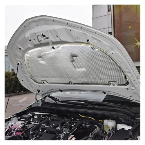 Motorhaube Schallschutzmatte Für Toyota Für Corolla 2019 2020 2021 2022 2023 E210 Zubehör Z Feuerfeste Baumwolle Motorhaube Kofferraum Schall-Wärme-Isolierung(C) von KUVIEZ