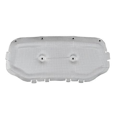 Motorhaube Schallschutzmatte Für VW Für JETTA VS5 2019 - 2021 2022 2023 2024 2025 Auto Front Motor Schallschutz Baumwolle Volle Aluminium Folie Motor Sound Isolierung Pad Matte(Silber) von KUVIEZ