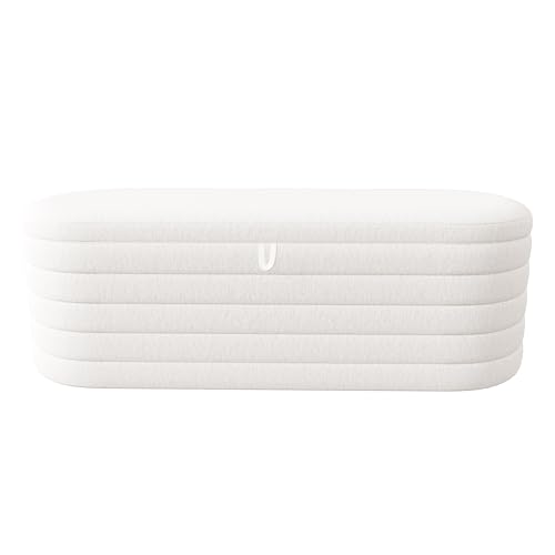 Speicher Ottoman Multifunktionale Aufbewahrungsbank Schlafzimmer End Bank Eingang Fußhocker, Ottoman Bank for Wohnzimmer und Schlafzimmer for Wohnzimmer, Eingangsbereich und Familienzimmer von KUYCCSTRESI