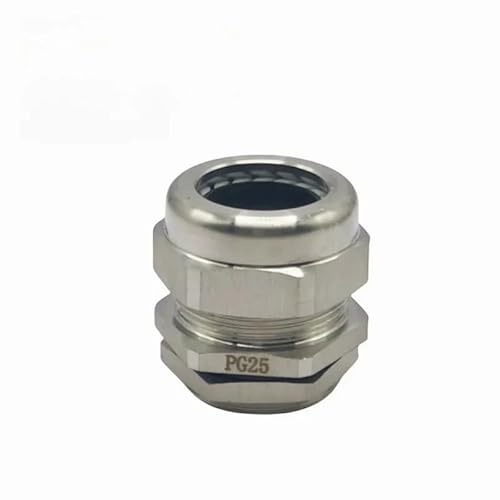 Wasserdichte Drüse 304 Edelstahl Drüsen IP68 PG7 PG9 M12 M16 Metall PG13.5 M20 * 1,5 Kabelbefestigung Dichtungsverbindung(M8x1.0 fit 2-4mm) von KUYCCSTRESI