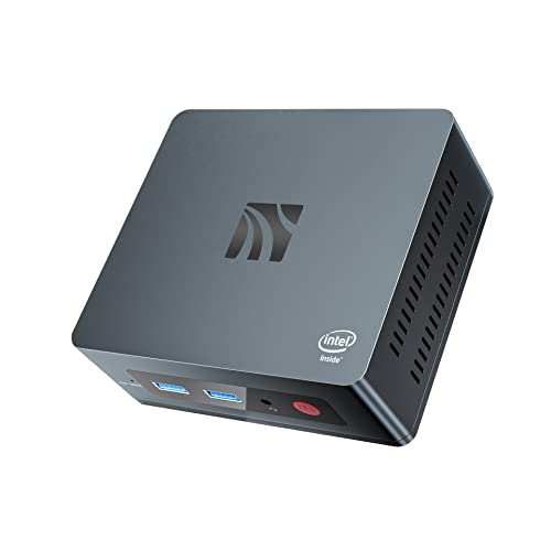 KUYIA Mini PC Mini Desktop Computer Celeron J4105 up to 2.30GHz 8GB DDR+256GB SSD 4K Dual HDMI WiFi 5 Gigabit Ethernet USB 3.0 BT4.0 for Home Office Gaming Study von KUYIA