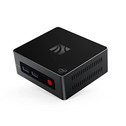 KUYIA Mini PC Powered by J4125 Quad Core 8GB DDR4/128GB M.2 SATA SSD Mini Desktop Computer for Home Office Business Game Study Support 4K@30Hz Dual HDMI WiFi-5 HDD Extension KUYIA Mini PC Powered by J4125 Quad Core 8GB DDR4/128GB M.2 SATA SSD Mini Desktop Computer for Home Office Business Game Study Support 4K@30Hz Dual HDMI WiFi-5 HDD Extension von KUYIA