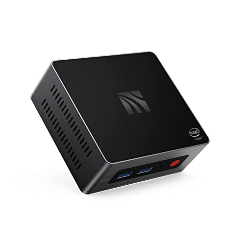 KUYIA Mini PC for Home Office Business Gaming Powered by J4125 Quad Core 8GB DDR4/128GB M.2 SATA SSD Support 4K@30Hz Dual HDMI/WiFi 5/USB3.0/BT 4.0/Ethernet von KUYIA