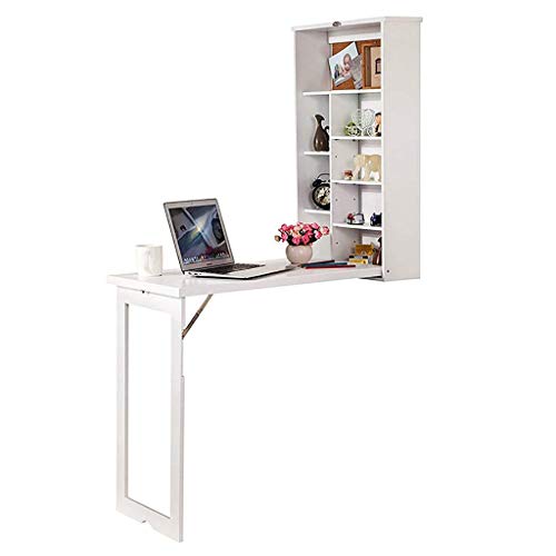 Klappbarer, an der Wand montierter Drop-Leaf-Tisch, robuster Massivholz-Wandtisch, Küchen- und Esstisch, Schreibtisch, Computertisch, Bocktisch von KUviez