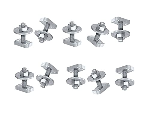 Hammerkopfbefestiger/Hammerkopfschrauben-Set M10 x 30 für Montageschiene 41 zur Gerätebefestigung uvm. für FIX-IT-FOOT, Dämpfungssockel uvm., Menge:10 Stück Hammerkopfbefestiger/Hammerkopfschrauben-Set M10 x 30 für Montageschiene 41 zur Gerätebefestigung uvm. für FIX-IT-FOOT, Dämpfungssockel uvm., Menge:10 Stück von KVE
