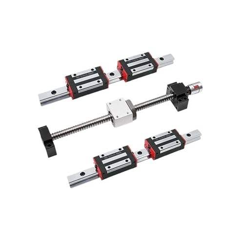 1 Satz SFU1204-Kugelumlaufspindel + 2 Stück HGR15-Linearführung + 4 Stück HGH15CA/HGW15CC-Linearblock 200 mm – 1000 mm(Steel HGH15CA,600mm) von KVEIYIIC