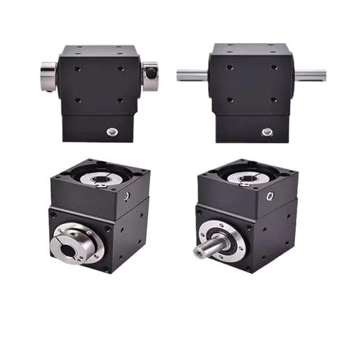 1 stücke 90 ° Rechtwinklig Lenkgetriebe Kommutator for Nema 23 Schrittmotor 60mm Servo T-förmigen L-förmigen Kreuzförmigen Reduzierstück(Dual axis-8mm input) von KVEIYIIC