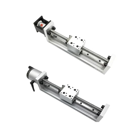 KVEIYIIC 1 stücke Linearführung Elektrische Oder Manuelle Schiebe Tisch SFU1605/1610 Kugelumlaufspindel 50-1200mm Linear Antrieb Nema 23 /60mm Halterung(SFU1605-100MM) von KVEIYIIC