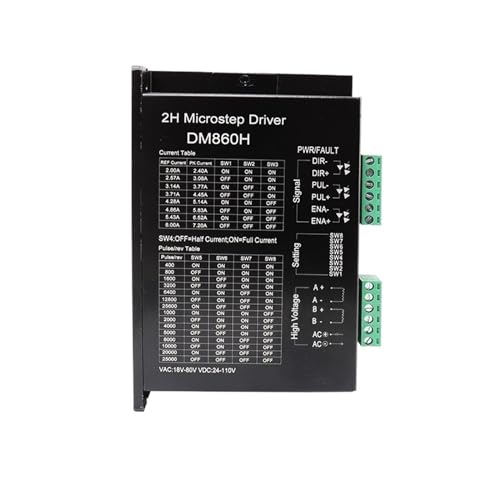 KVEIYIIC 1PCS 42 Motor Controller Fahrer DM860H 24V-110V servo Treiber geeignet for 3D drucker überwachung ausrüstung NEMA23 NEMA17 KVEIYIIC 1PCS 42 Motor Controller Fahrer DM860H 24V-110V servo Treiber geeignet for 3D drucker überwachung ausrüstung NEMA23 NEMA17 von KVEIYIIC