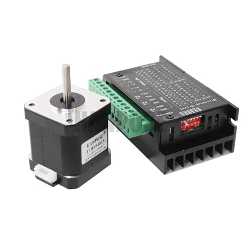 KVEIYIIC 2 Phase 17HS8401S 4 Leitungen 1,8 Grad Nema 17 Motortreiber TB6600 1,8A 52N.cm 3D-Drucker-Ausrüstungsteile von KVEIYIIC