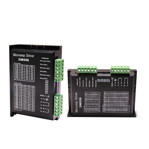 KVEIYIIC 5 Stück 12 V Motortreiber 20–50 VDC DM556 2 Phasen max. 4,2 A geeignet for 3D-Drucker-Überwachungsgeräte mit Motor der Serie 57 86 KVEIYIIC 5 Stück 12 V Motortreiber 20–50 VDC DM556 2 Phasen max. 4,2 A geeignet for 3D-Drucker-Überwachungsgeräte mit Motor der Serie 57 86 von KVEIYIIC