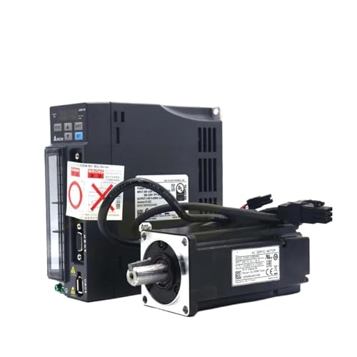 KVEIYIIC AC B2 Servo 400W ASD-B2-0421-B ECMA-C20604RS ECMA-C20604SS Bremse 0,4KW 1,27NM 60mm Flansch Motor Drive Kit & 3 * mi Kabel(Brake Motor only) von KVEIYIIC