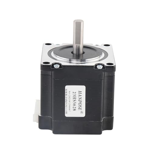 KVEIYIIC NEMA23 Motor 23HS5628+ TB6600 Treiber 9-42V Controller 2,8A 126N.cm geeignet for 3D-Drucker CNC-Motor-Kit(5628-8mm-TB6600) von KVEIYIIC
