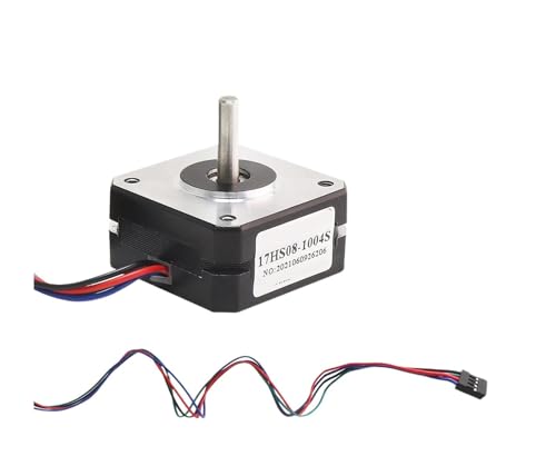 KVEIYIIC Nema17 Schrittmotor 20mm 1A 16N.cm 42 Schrittmotor 4-Leiter 17HS08-1004S Kleiner Motor kurz(17HS08-1004S x 5pcs) von KVEIYIIC