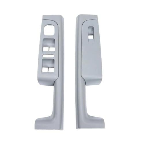 KVGAEANDNK Autoinnengriffe Auto 3TD867157 Für Skoda Für Superb 2008-2013 Auto Innen Vorne Hinten Innen Tür Griff Armlehne Rahmen Control Panel Trim(‎Grey Front) von KVGAEANDNK