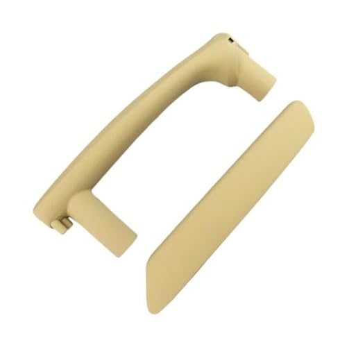KVGAEANDNK Autoinnengriffe Auto Schwarz/Grau/Beige Innen Auto Hinten Rechts Innen Tür Pull Haltegriff Für Vw Für Passat B5 1998-2005 (3B4867180B)(‎Beige) von KVGAEANDNK