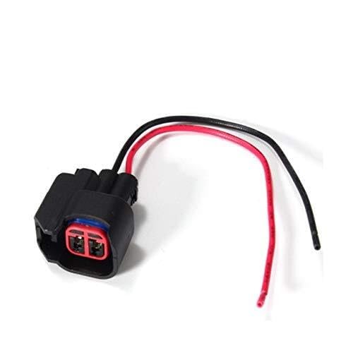 Kraftstoff Injektor Anschlüsse Buchse Stecker Mit Zopf Harness Drähte EV1 EV6 EV14 Iniettori per auto von KVGAEANDNK