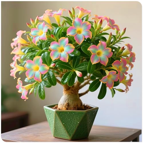 Adenium Obesum Knolle – Winterharte, Mehrjährige Zierpflanze – Für Beet, Topf und Terrasse-1zwiebeln-C Adenium Obesum Knolle – Winterharte, Mehrjährige Zierpflanze – Für Beet, Topf und Terrasse-1zwiebeln-C von KVHSVB
