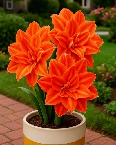 Großblumige Amarylliszwiebeln, schlichte und elegante Gartendekoration-3zwiebeln-Z Großblumige Amarylliszwiebeln, schlichte und elegante Gartendekoration-3zwiebeln-Z von KVHSVB