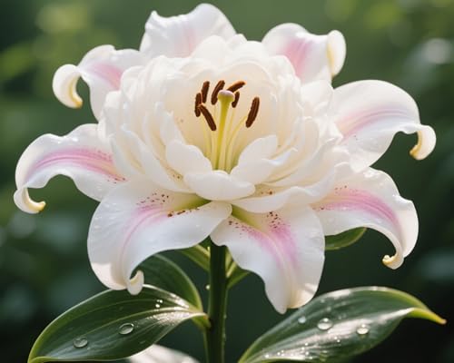 Lilienzwiebeln sind einfach zu züchten und zu pflegen und eignen sich hervorragend als Balkondekoration. von KVHSVB