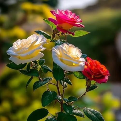 Rosenzwiebeln, eine natürliche Dekoration, verschönern Ihr Zuhause.-5zwiebeln-D von KVHSVB