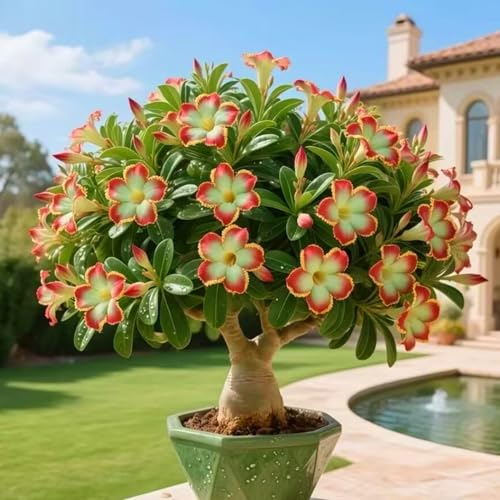 Wüstenrosenzwiebeln verschönern Balkone und Terrassen.-2zwiebeln-C Wüstenrosenzwiebeln verschönern Balkone und Terrassen.-2zwiebeln-C von KVHSVB