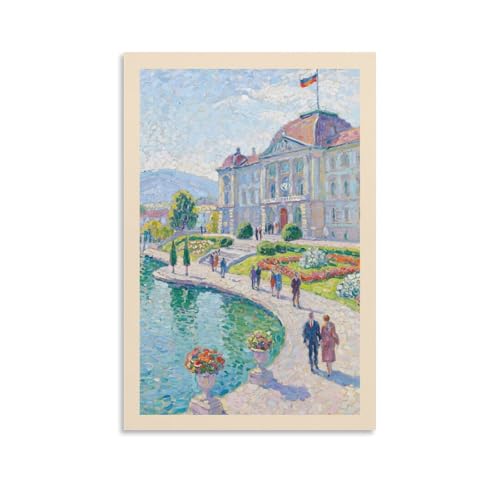 KVIINKD Genfer Schweiz Palais Des Nations Diplomat Öl Wohnzimmer Schlafzimmer Dekor Moderne ästhetische Wandkunst Poster Geschenk für Freunde Ungerahmter Stil 50 x 75 cm KVIINKD Genfer Schweiz Palais Des Nations Diplomat Öl Wohnzimmer Schlafzimmer Dekor Moderne ästhetische Wandkunst Poster Geschenk für Freunde Ungerahmter Stil 50 x 75 cm von KVIINKD
