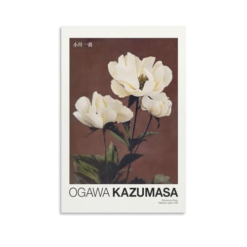 KVIINKD Poster "Hærdaceous Pfingstrose von Ogawa Kazumasa", Wohnzimmer-Dekor, moderne ästhetische Wandkunst, Poster, Geschenk für Freunde, ungerahmt, 20 x 30 cm KVIINKD Poster "Hærdaceous Pfingstrose von Ogawa Kazumasa", Wohnzimmer-Dekor, moderne ästhetische Wandkunst, Poster, Geschenk für Freunde, ungerahmt, 20 x 30 cm von KVIINKD