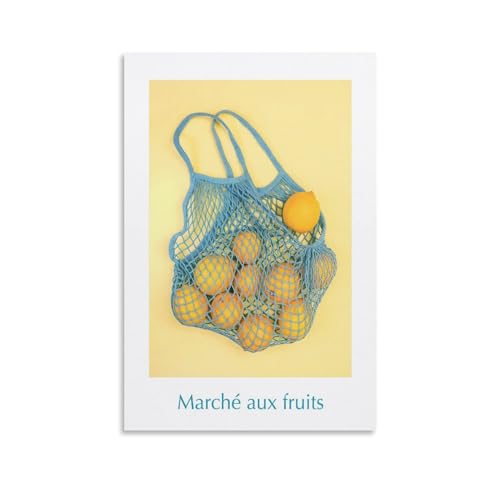 KVIINKD Poster "Zitronen in einer Netztasche", Wohnzimmer, Schlafzimmer, Dekoration, moderne ästhetische Wandkunst, Poster, Geschenk für Freunde, ungerahmt, 40 x 60 cm KVIINKD Poster "Zitronen in einer Netztasche", Wohnzimmer, Schlafzimmer, Dekoration, moderne ästhetische Wandkunst, Poster, Geschenk für Freunde, ungerahmt, 40 x 60 cm von KVIINKD