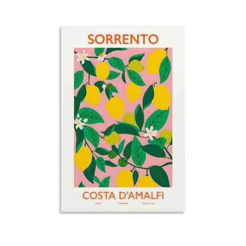 KVIINKD Sorrento Poster, Wohnzimmer, Schlafzimmer, Dekoration, moderne ästhetische Wandkunst, Poster, Geschenk für Freunde, ungerahmt, 30 x 45 cm KVIINKD Sorrento Poster, Wohnzimmer, Schlafzimmer, Dekoration, moderne ästhetische Wandkunst, Poster, Geschenk für Freunde, ungerahmt, 30 x 45 cm von KVIINKD