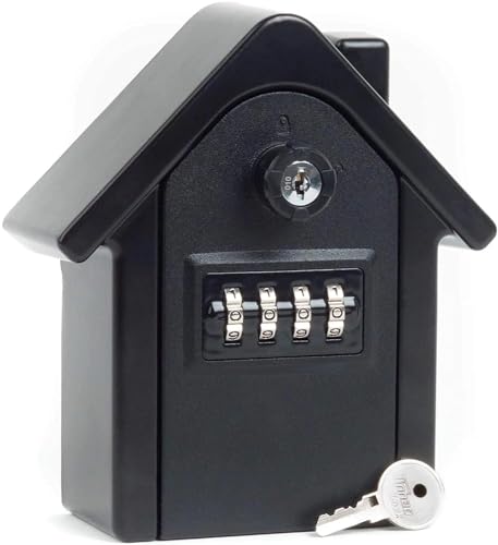 SchlüSselbox Zur Wandmontage Großer Anti-Diebstahl- und Diebstahl-Passwort-Schlüsselbox-Sicherheitsschloss-Metall-Aufbewahrungsbox for Multi-Berufs-Schlüsselversicherungsbox geeignet ( Size : Full bla von KVIVI