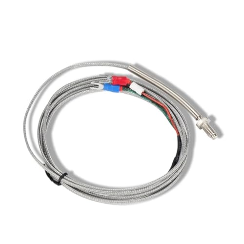 1 Stück WRNT-02 M6-Schraube KJ PT100 Typ 1M 2M 3M 5M Drahtkabel Thermoelement-Temperatursensor for industriellen Temperaturregler(M6 J Type 2m) von KVKITKLW