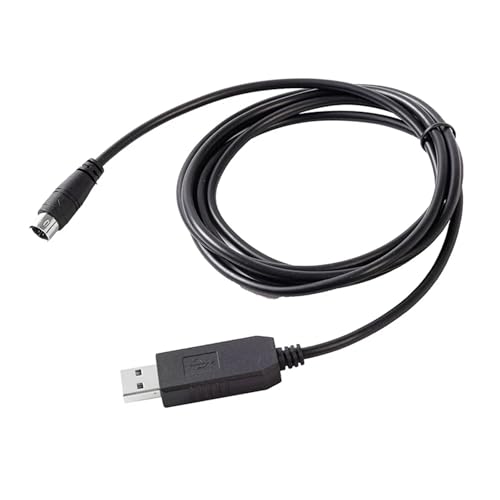 1 stück PL2303 USB zu 6-pin Mini Din RS232 Serielle Kommunikation Kabel for XGB XBM XBC zu PC Control Download Kabel(3m) von KVKITKLW