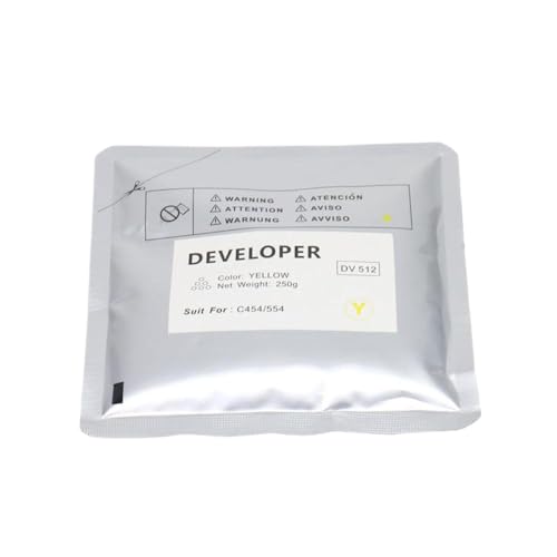 KVMRshn 1 Stück 1 Set Development Copierer kompatibel mit DV512 DIZHUB C224 C284 C364 C454 C554 Japanische kompatible Kopierteile(Y) von KVMRshn