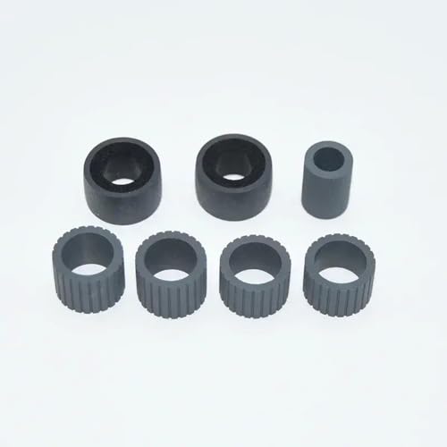 KVMRshn 1PCS L2755 60001 ADF Paper Pickup Feed Roller Kit kompatibel mit Scanjet 7000 S3 5000 S4 3000 S3 -Scannermodelle Ersatzteil(Only The Rubbers) von KVMRshn