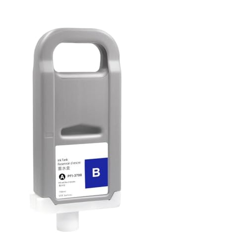 KVMRshn 700 ml PFI-3700 PFI 3700 Tintenpatronenersatz kompatibel mit ImagePrograf Pro-2600 Pro-4600 Pro-6600 4600S 6600S-Drucker(1PC - B) von KVMRshn